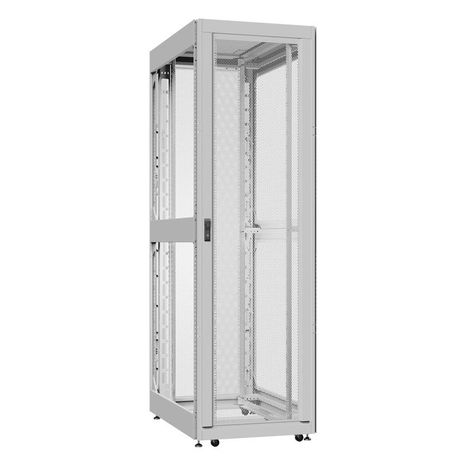 Шкаф серверный 52U 800х1200 передняя дверь: одностворчатая перфорированная IP20. задняя боковые панели: без. цвет: серый RAL7035 - EX 8252.7330 SYSMATRIX