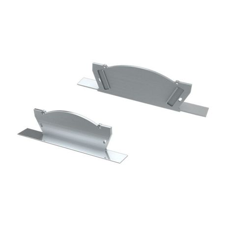 Заглушка для ALM-ARC-DOUBLE серая с отверстием (ARL, Металл) - 026795 Arlight