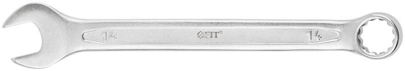 Ключ комбинированный усиленный ''Гранд'', CrV, холодный штамп 14 мм - 63284 РОС