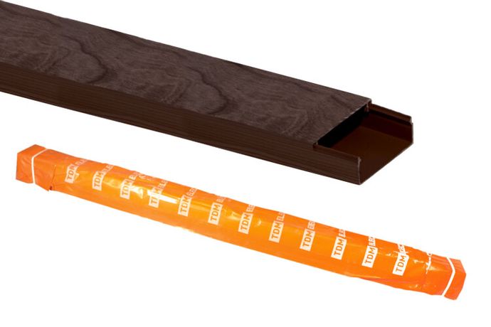 Кабель-канал 40х16 (50м) "ЭКО" 3D (бук) | SQ0402-0407 TDM