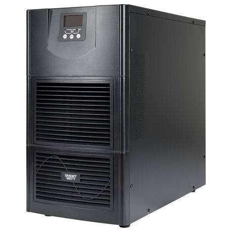 Источник бесперебойного питания SMARTWATT UPS POWERSHELL 3310, 3Ф, онлайн, мощность 10 000/8 000 ВА/Вт, напольный, LCD дисплей, клемная колодка, подключение внешних АКБ - 3703020760001 Delta