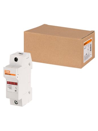 Держатель плавких вставок ДПВ2 14х51 1П | SQ0216-0017 TDM