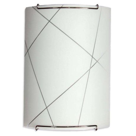 Светильник Контур 150х220 НББ 21-60 М21 матовый белый крепеж хром ИУ - 1005205467 Элетех