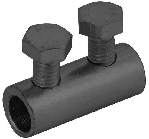 Зажим соединительный прямой пруток-пруток 6-8мм оцинкованная сталь TD IEK - ZCC86-13-1-68