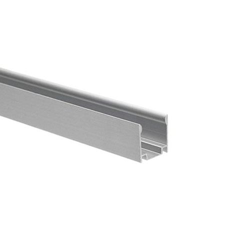 Профиль для светодиодной ленты PAL 0816 PFN-01 накладной 1м анодированный | .5061217 Jazzway