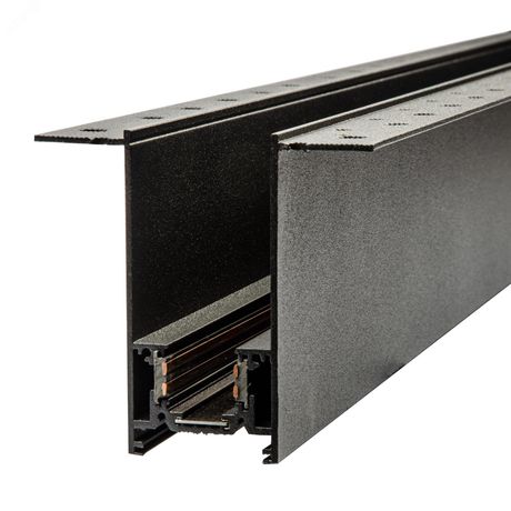 Встраиваемый Черный ТМ Uniel - UL-00008723 Шинопровод осветительный UBX-MMB4/35 BLACK 100 магнитный тип M 1м