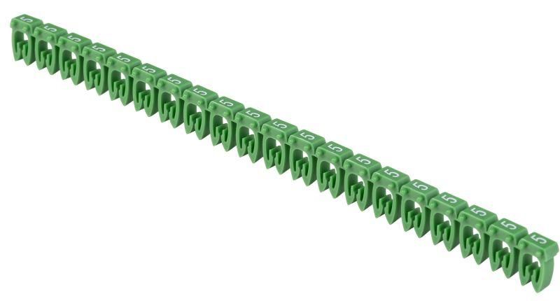 Маркер открытого типа KE 1,5-2,5мм2 символ '5' (500шт/упак) IEK - UMK-KE2-5