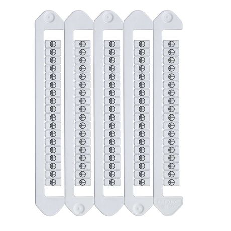 Маркировка для клемм, ширина 5 мм, символ "заземление" в круге, горизонтальная ориентация | NUTB-5-PEARTHH DKC ДКС