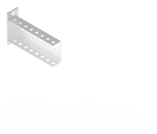 Консоль легкая 85х40 L200 s=2,5 оцинкованное П(U)-образная - Н3113420282 СОЭМИ