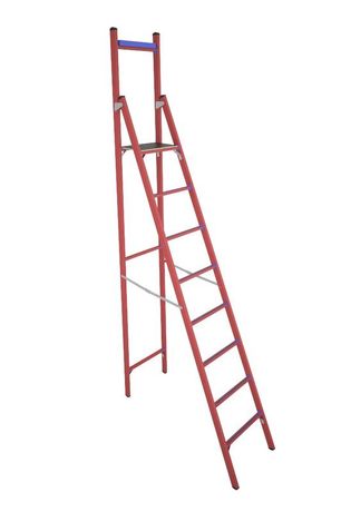 Стремянка стеклопластиковая диэлектр. с вертикальной опорой СВД-2.5 Евро Диэлектрик Д413754