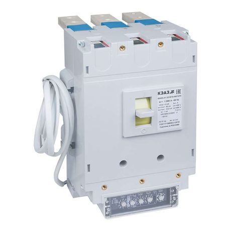 Выключатель автоматический 1000А ВА55-41-334710 УХЛ3 РЕГ 690В AC НР=230В AC/220В DC КЭАЗ 245986