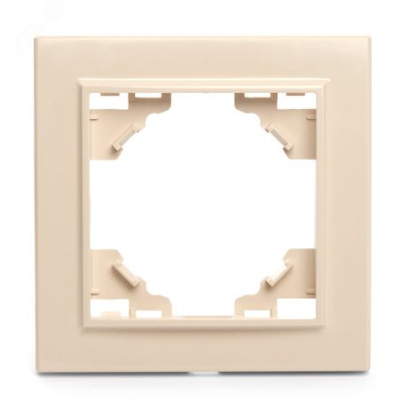 Рамка одноместная, серия Эрна, PFR00-9001-02, слоновая кость | 39624 STEKKER FERON PFR00-9001-02