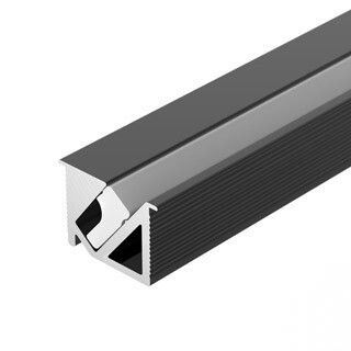 Профиль SL-BEVEL-H10-F14-2000 ANOD BLACK (Arlight, Алюминий) | 044084 Arlight