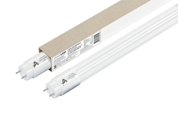 Лампа светодиодная AL T8-15-865-600-M 15Вт матов. 6500К холод. бел. G13 600мм РФ AVANLED 11106657