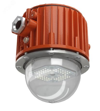 Светильник LED ЖЕЛУДЬ 2.0 Ех 30Вт 2800Лм 3,0К прозрачный рассеиватель IP67 - LE-СБП-67-030-6538Ex-65Т ЛЕД-Эффект