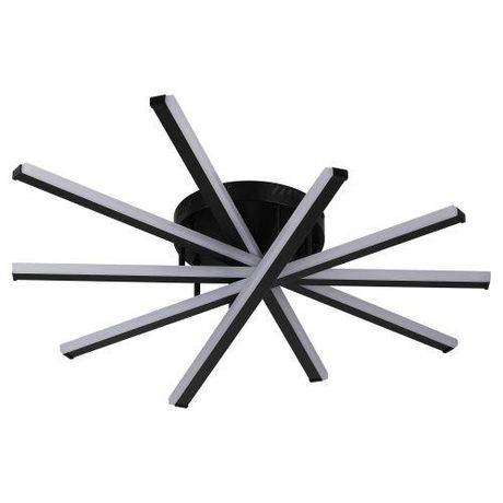 Светильник светодиодный Aurora 6181-201 LED 110Вт 3000-6000К потолочн. черн. с пультом Rivoli Б0068476 ЭРА