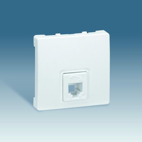 Розетка телефонная ОП Simon73 Loft RJ11 алюм. Simon 73480-63