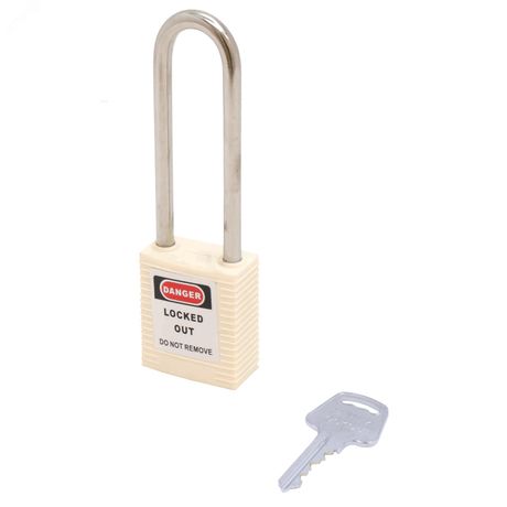 Замок безопасности навесной BD-G26S White - 10256 ПТК