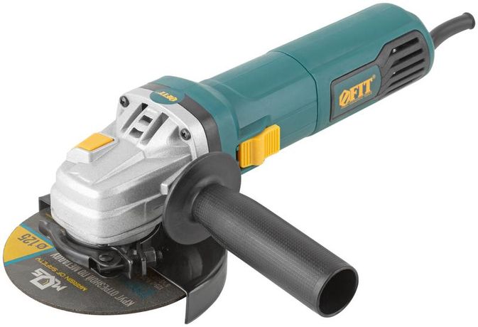 Машина шлифовальная угловая 710Вт; 5000-12000 об/мин; БсК 125мм; 2.1 кг; мал.; регулир.оборотов; коробка FIT 80268 РОС