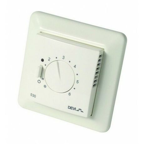 Терморегулятор электронный DEVIreg 530 для систем теплого пола 16А - 140F1030 ДЕВИ 140F1030R
