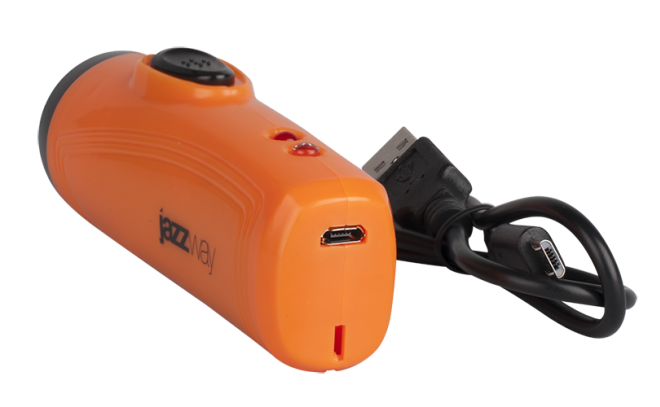 Фонарь прожекторный Accu1-L1W-og (оранж.), Li-ion, ПРОМО | 5006706 JAZZway