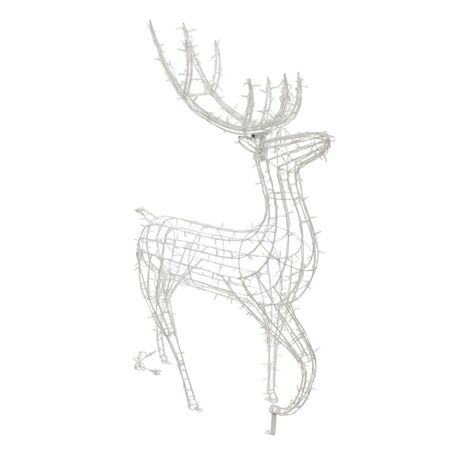 Фигура объемная Олень 115х195 см, 528 LED, IP65, цвет свечения теплый белый | 501-236 NEON-NIGHT