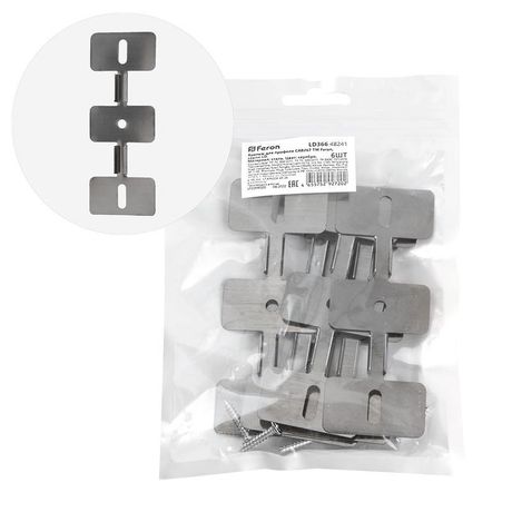Крепеж для профиля САВ267 LD366 (комплект 6шт) FERON | 48241