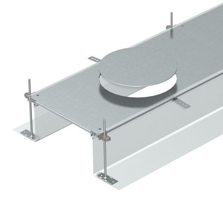 Секция кабельного канала OKA-G для GESR9 2400x400x240 мм (сталь) (OKA-G40040240DR9) | 7424260 OBO Bettermann
