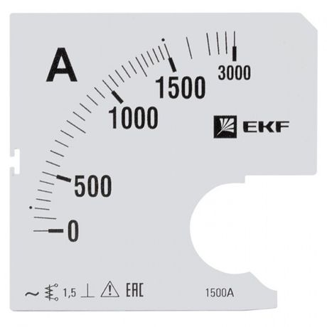 Шкала сменная для A961 1500/5А-1,5 EKF PROxima | s-a961-1500