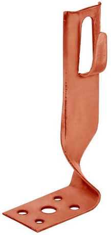 Держатель проводника круглого 6-8мм угловой скрытый h=140мм медь IEK - ZDP87-50-1-68-140