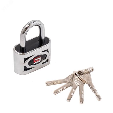 Замок навесной БУЛАТ ВС 3-П40 ПЛ стальной 5кл. d=6мм - 13648 ПТК