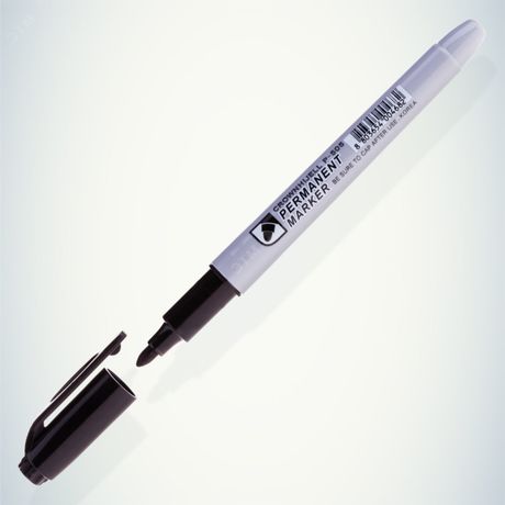 Маркер перманентный Crown MULTI MARKER SLIM, черный пулевидный 2мм (P-505) | Б0048243 ЭРА (Энергия света)