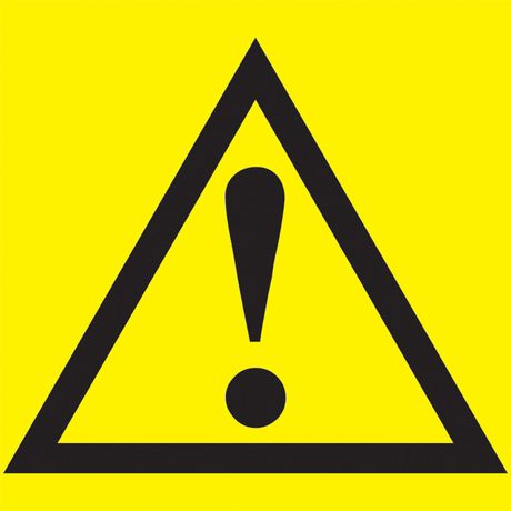 Самоклеящаяся этикетка: 150х150 мм, "Внимание опасность" | YPC20-VNOPS-2-010 IEK