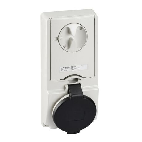 Розетка UNIKA 32А 3P-N-E8 480-500В без защ. IP44 SchE 82149 Schneider Electric