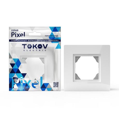 Рамка 1-м Pixel IP44 бел. TOKOV ELECTRIC TKE-PX-RM1-C01-IP44 TOKOV ELECTRIC арт. TKE-PX-RM1-C01-IP44