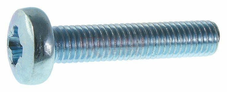 Винт DIN7985 с полукруглой головкой оцинк. М3х10 (30 шт) - пакет ( 0,028 кг) | 126564 Tech-KREP