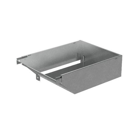 Угол вертикальный внешний L 50х400 мм с разворотом трассы на 90 гр. ПЛЮС HD85 - PL18488 КМ-Профиль