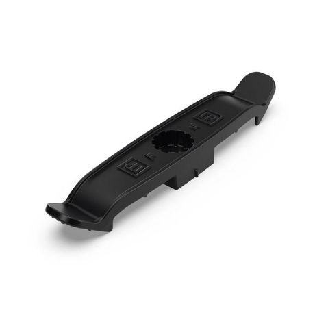 Держатель плоского кабеля двусторонний для прямого монтажа на 4 места в гофроящике черный (770 шт/кор) | PR13.02698 Промрукав Строитель