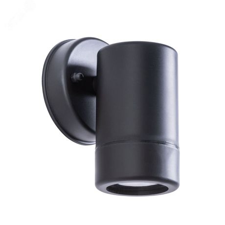 Светильник фасадный ATLAS GU10 1х7Вт Пластик Чёрный - A3503AL-1BK Arte Lamp