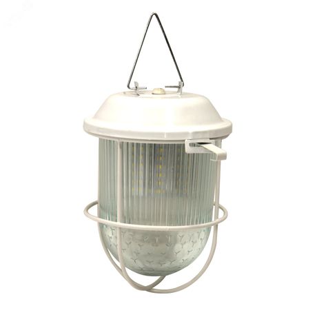 Светильник светодиодный СПЕЦСВЕТ 01-009-102 [141] "Желудь" 127В AC ДСП подвесной с решеткой (груп. уп.) Элетех 1030450141