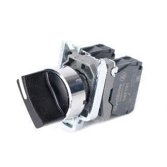 Переключатель модульный SB4 в сборе 22мм 2поз. с возвратом 1НО+1НЗ SE SB4BD45 APC