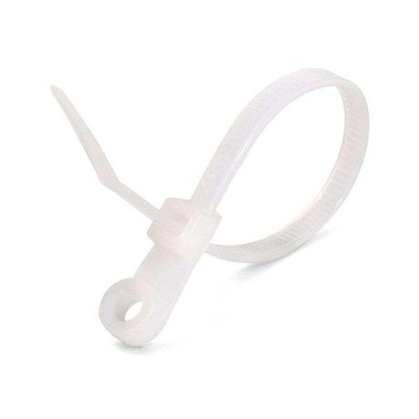 Стяжка нейлоновая КСО 5*300 (бел) (100шт) | 90334 Fortisflex КВТ