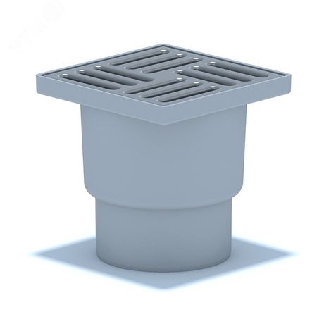 Трап вертикальный выпуск 110 нержавеющая решетка 15х15см - TA1212 АНИ пласт