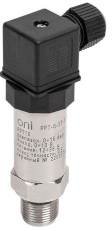 Преобразователь давления PPT10 0,5% 0-16Бар 0-10В M20 DIN43650 ONI - PPT-G-ST-016-0-10-3-2 IEK