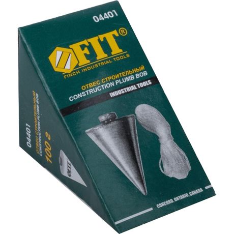 Отвес строительный ''Конус'' 100 гр - 04401 FIT