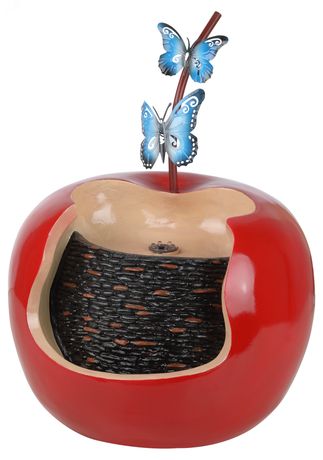 Фонтан декоративный уличный светодиодный с подсветкой Садовый APPLE GANF-04 - Б0053393 ЭРА