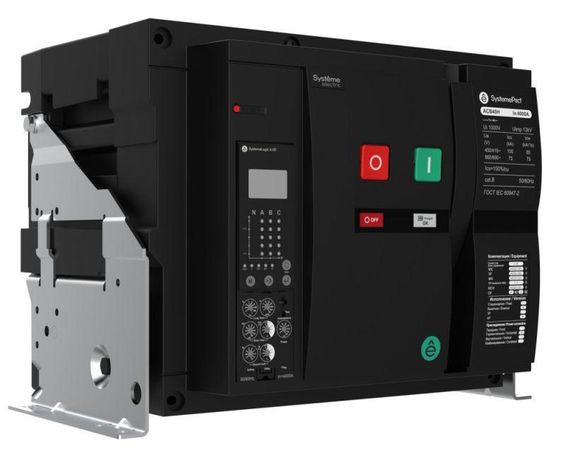 Выключатель автоматический 20H 3п 6.0H стац. ГП MCH+MX+XF AC 230В SE SPA40H203FHNN58HRU APC