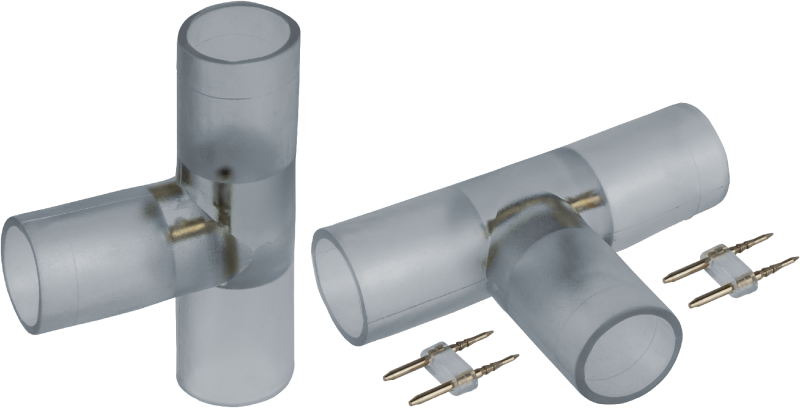 Коннектор для светодиодной ленты NLSC-connectorT-2835-220V-NEONLED360 | 14509 Navigator