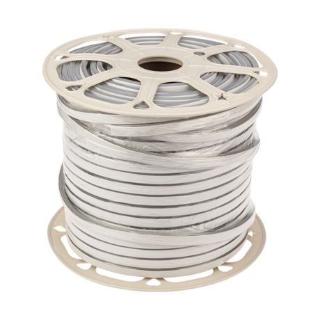 Гибкий неон SMD 8х16 мм, двухсторонний, желтый, 120 LED/м, бухта 100 м (с комплектом подключения) | 131-091 NEON-NIGHT