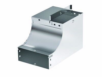 Угол CSSD 90 вертикальный внутр. переходник прав. осн.100 H10 в комплекте с крепежными элементами и соединительными плас | 37142K DKC ДКС